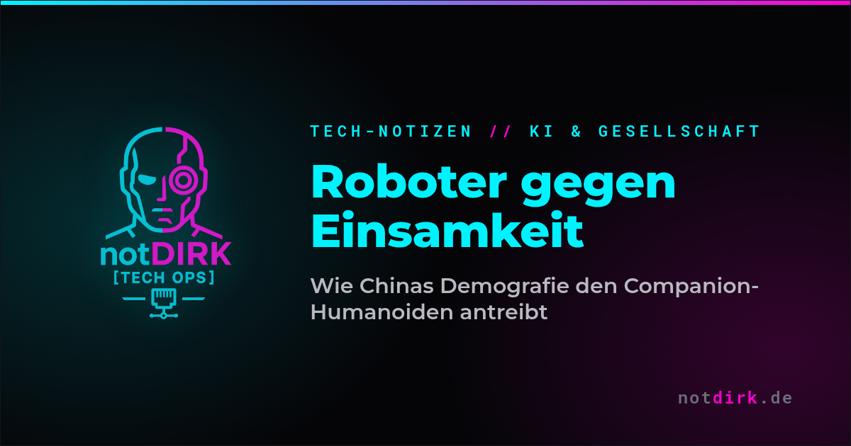 Der Roboter gegen die Einsamkeit