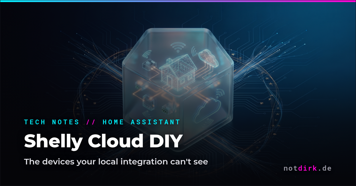 Shelly Cloud DIY – the devices your local integration can't see