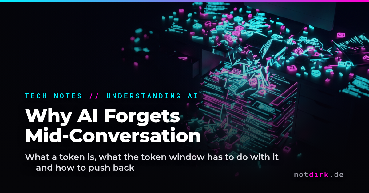 Why AI Forgets in the Middle of a Conversation